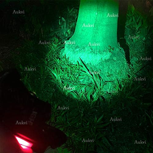 Green Light 3 Mode Zoomable Adjustable Headlamp