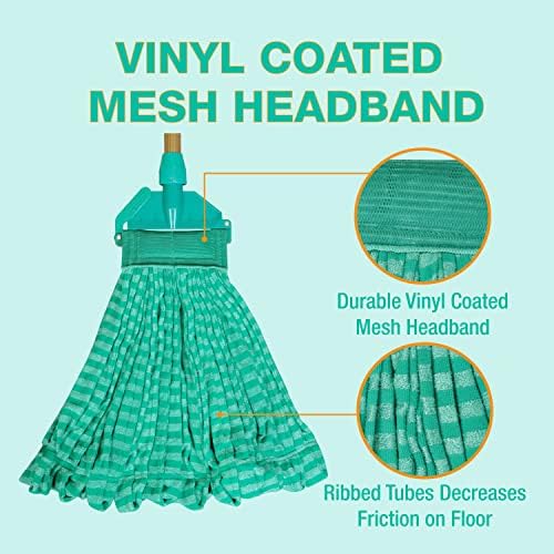 QuickHeadersDurable Mop Head DIRT RUSHER microfiber mop heads