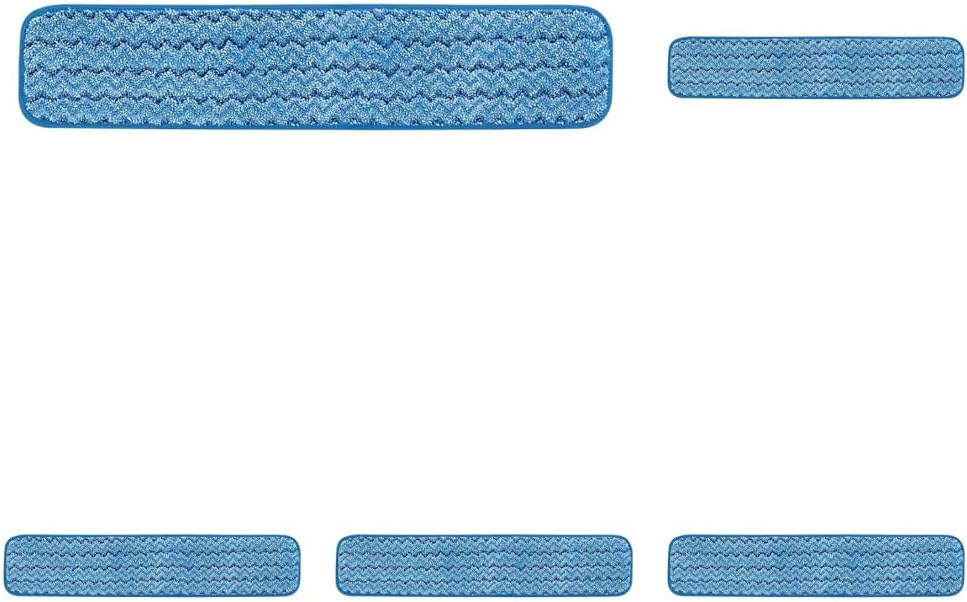 Rubbermaid 24-inch Microfiber Damp Mop Pad Durable for Commercial Use