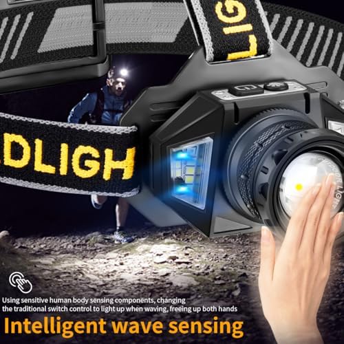 NAKCNM Rechargeable Headlamp