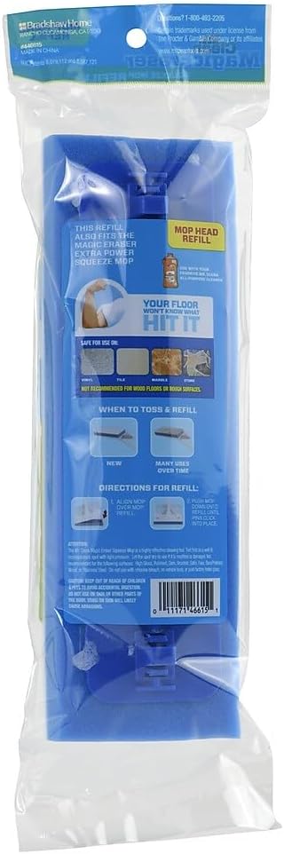 Mr Clean Blue White Squeeze Mop Refill