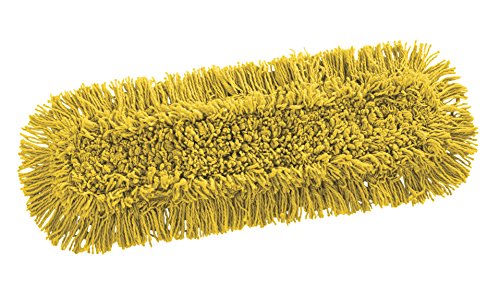 rubbermaid 24in replacement dust mop pad yellow