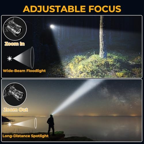 UUYEE Rechargeable 2-Pack Headlamp