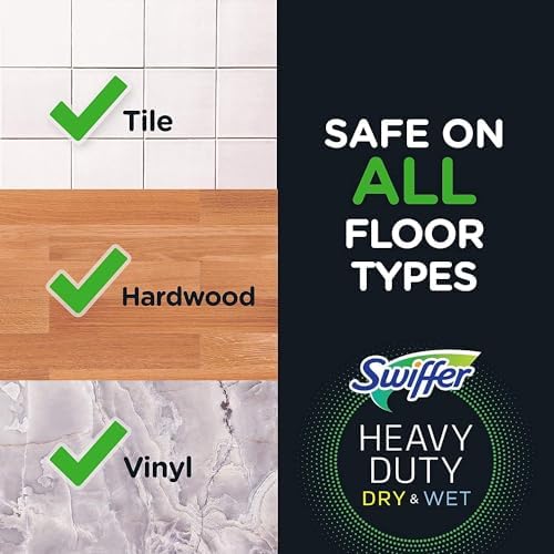 Swiffer Sweeper Heavy Duty Fresh Wet Mop Pads Pack of 40