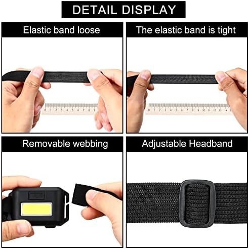 16-Piece LED Headlamp Bundle for Adults Kids