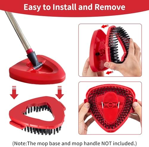Scrub Brush Replacement Head for O Cedar Spin Mop