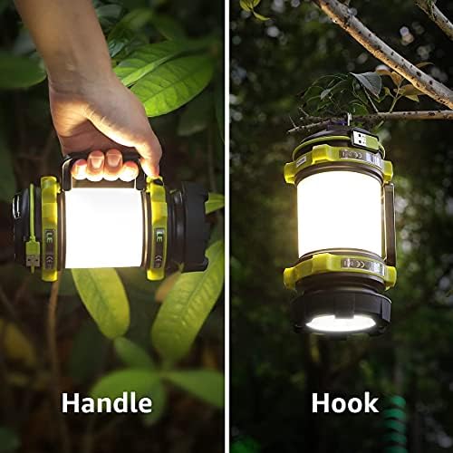 500LM LED Camping Lantern with Built-in Battery