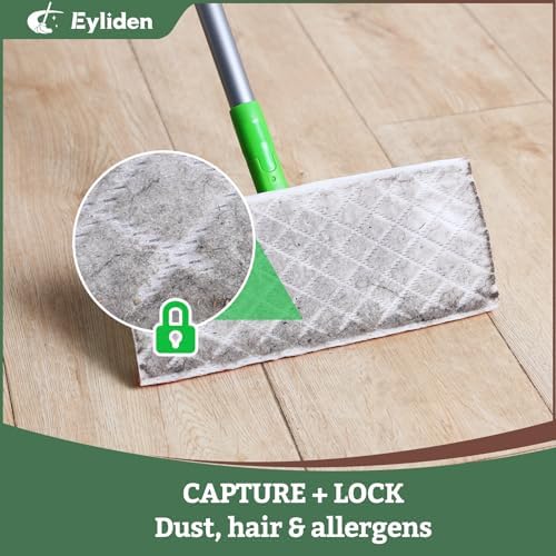 Eyliden Floor Mop Kit with 24 Refills