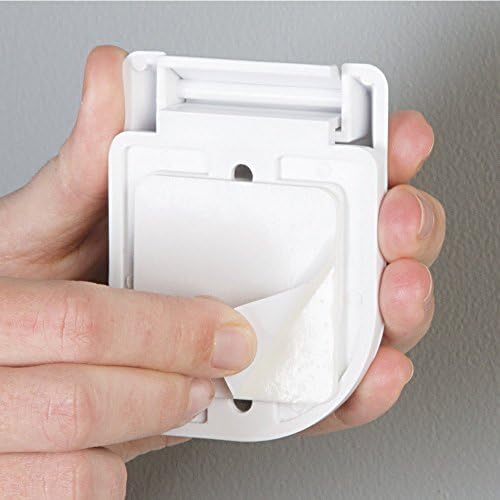 InterDesign BroomMop Holder White Set Of 2