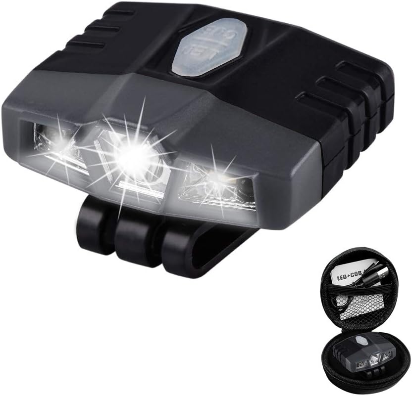 LHOTSE Ultra Bright Mini Clip-On LED Cap Light
