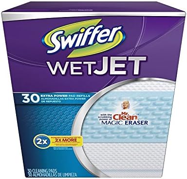 Swiffer Wet Jet Extra Power Dust Mop Pads 30 Count 30 ct