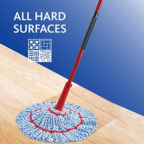 O-Cedar MicroTwist Microfiber Twist Mop Refill Surface Cleaner