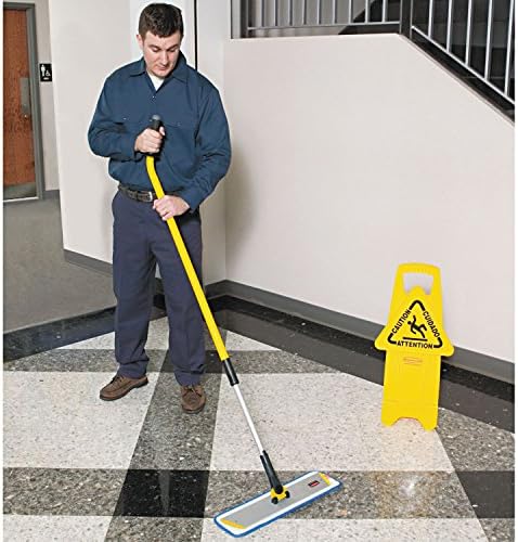 Quick-Connect Ergonomic Mop Handle for Professional Use
