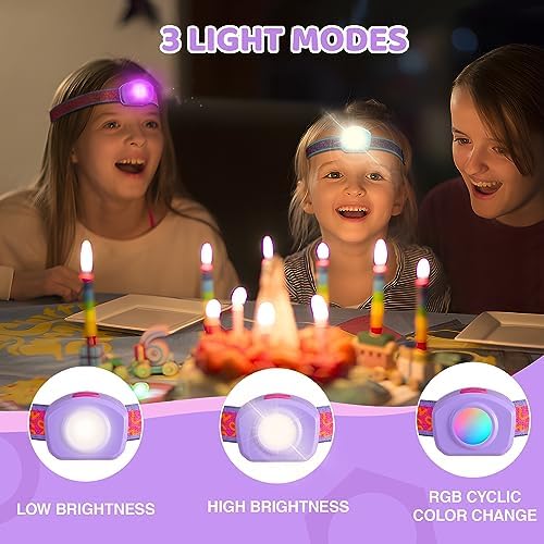 300 Lumens Headlamp for Camping Dual LED Modes Durable Design