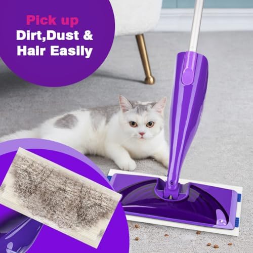 HOMEXCEL 32 Count Dry Floor Mop Pads for Swiffer WetJet