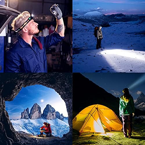 Ergonomic Design Super Bright Long-lasting Headlamp for Hiking Camping