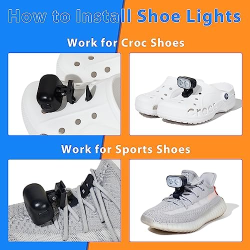 Croc Lights - Brighter Safer Durable