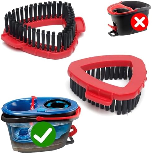 2-Piece Scrubber Brush for O Cedar 2 Tank System
