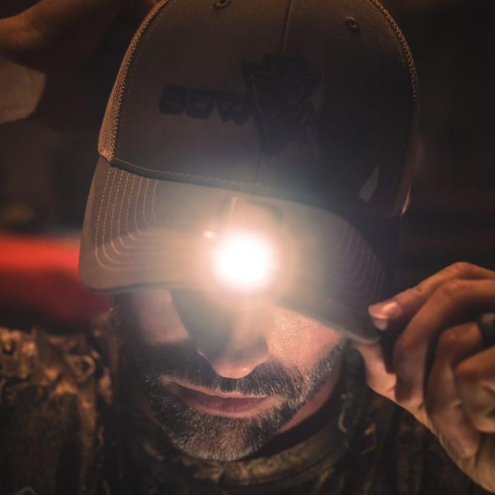 Sleek Rechargeable LED Headlamp Panther Vision Powercap