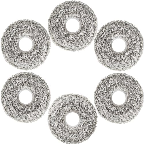 6Pcs Replacement Mop Pads for Dreame L10sL20L30Ecovacs X2