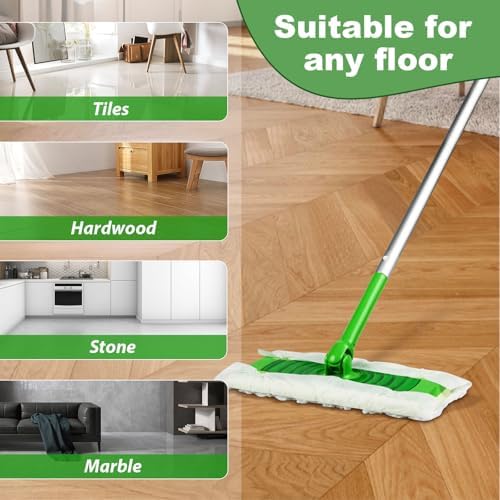 Fast-Mounting Dry Swiffer Pads for Easy Pet Hair Removal