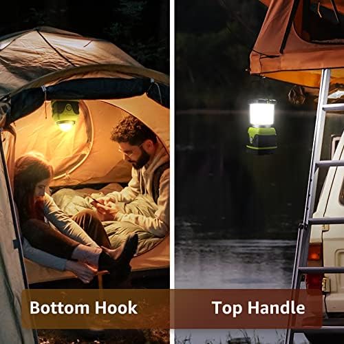 1000LM LED Camping Lantern with 4 Modes Waterproof Bright