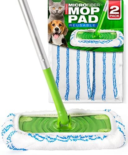 Millifiber Microfiber Mop Pads 2-Pack Swiffer Compatible