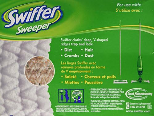 Swiffer Disposable Clbies Remove Dirt Quick Clean Floor