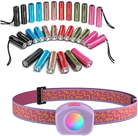 30-Piece LED Flashlight Set for Kids - Rechargeable Bright Durable