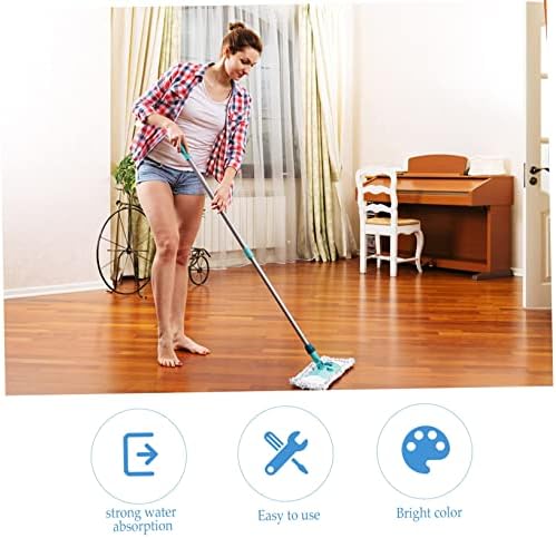 Mop Replacement - Blue Mop Cloth - 6-pack Replacement for Steam Mops