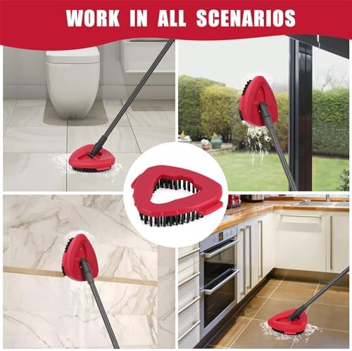 Tidy Monster scrub brush replacement head for bathroom and kitchen cleaning