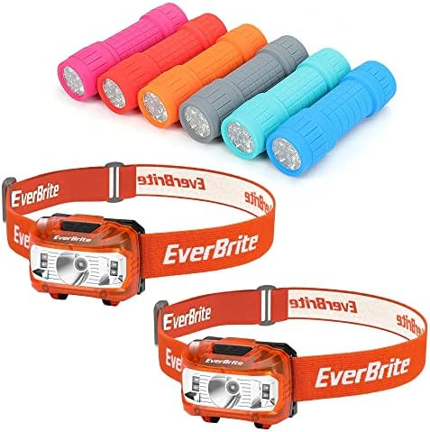 EverBrite LED Headlamp Flashlight Bundle Portable and Powerful