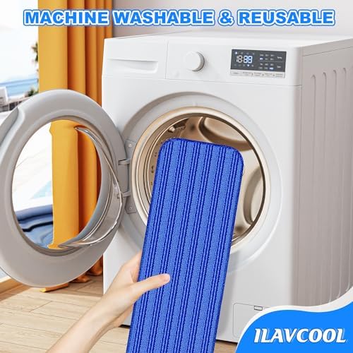 4 Pack Reusable Mop Pads for Swiffer PowerMop