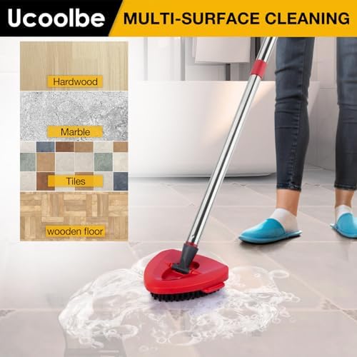 Ucoolbe Spin Mop Scrub Brush Replacement Head