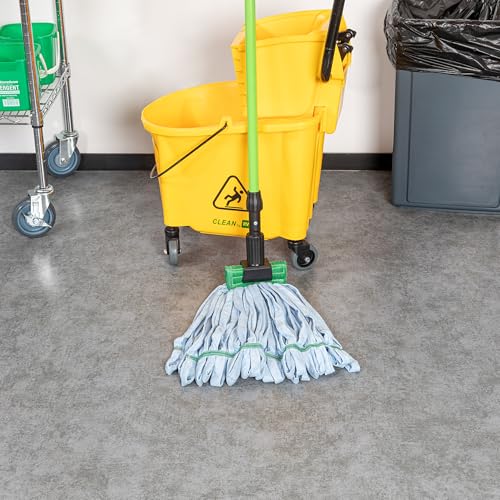 Ergonomic 60-Inch Wet Mop Handle for Professional Use