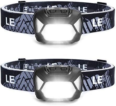 Lepro 320015 2-Piece 1300Lux Headlamp
