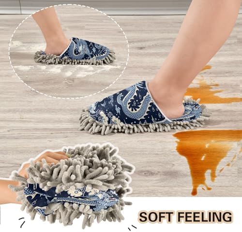 Luxury Microfiber Mop Slippers