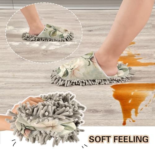Sturdy Retro Mopping Slippers