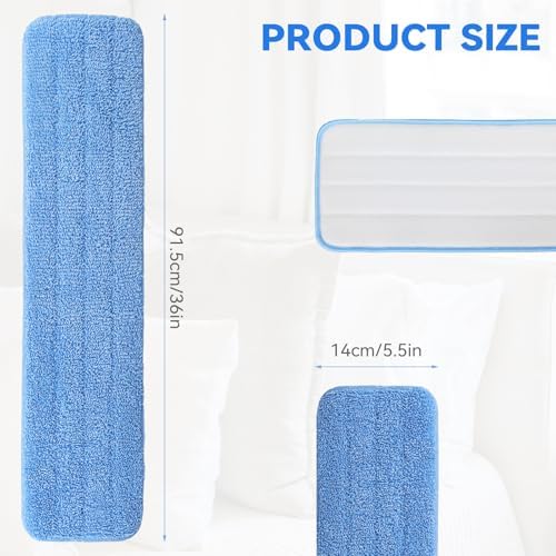 36 Microfiber Mop Pad Set