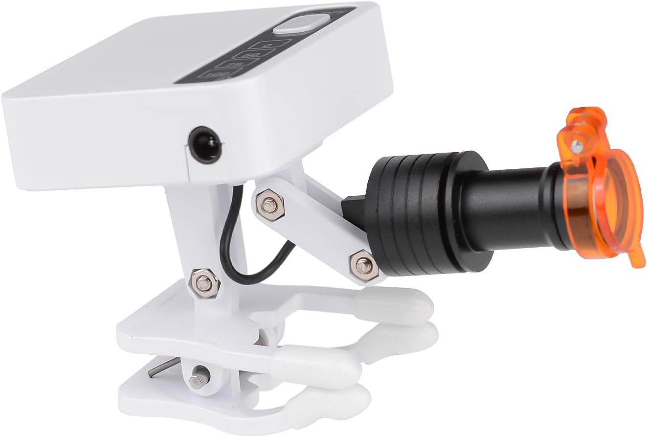 5W Ultralight LED Headlamp Clip for Glasses Binoculars