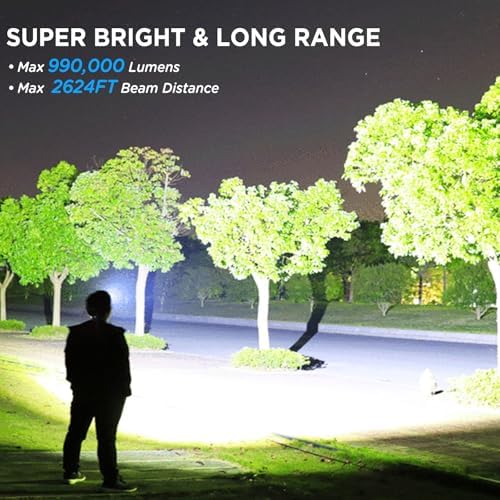 Bright Waterproof Rechargeable Headlamp Set for Camping Hiking