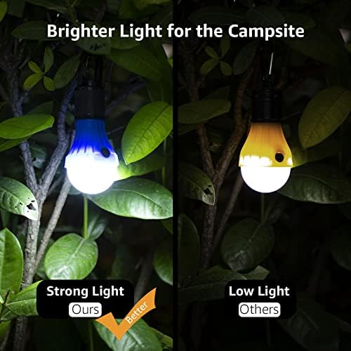 -central Lepro LED Camping Lantern - Bright Portable for Hiking