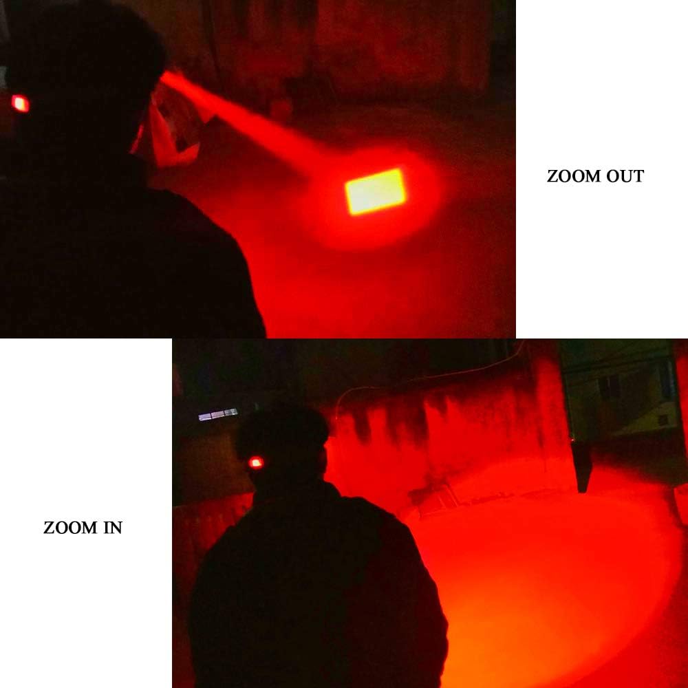 AuKvi Red Light Headlamp
