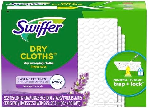Swiffer Sweep Mop Dry Pads Floor Cleaner 52ct