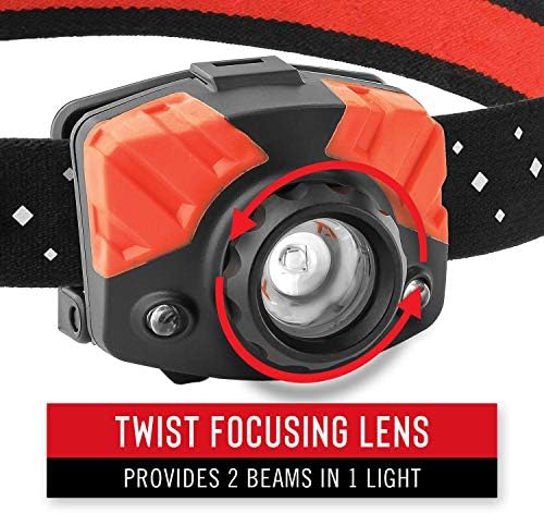 Coast Dual Color Reusable Red Headlamp
