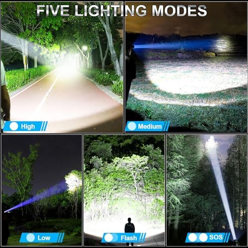 Durable Rechargeable Headlamp for Hiking Camping
