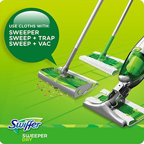Swiffer Dry Sweeper 12-Piece Set for Daily Use on All Surfaces