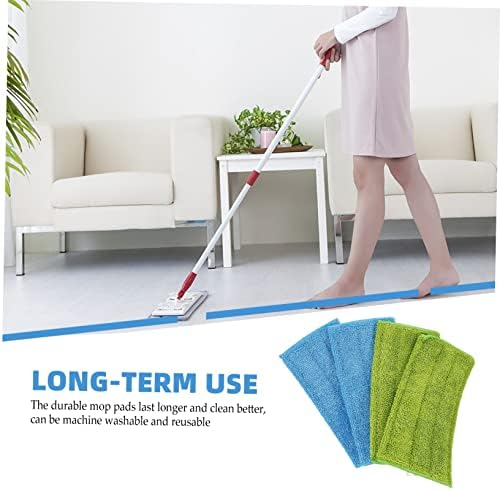 Mop Replacement - Blue Mop Cloth - 6-pack Replacement for Steam Mops