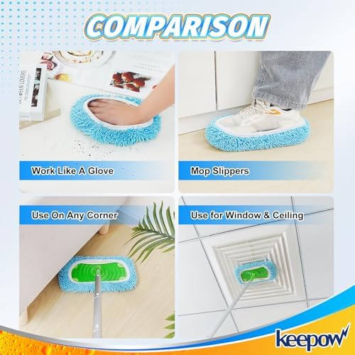 Reusable Dry Sweeping Cloths for Swiffer Mops