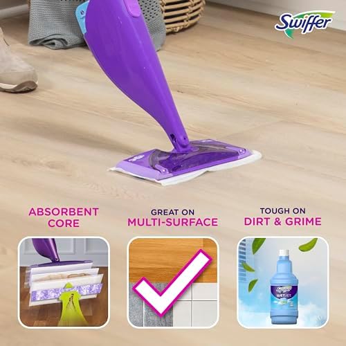 Swiffer WetJet Hardwood Floor Cleaner Spray Mop Pad Refill 24 Count